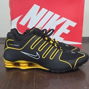 Nike Shox Black with Yellow Highlights
